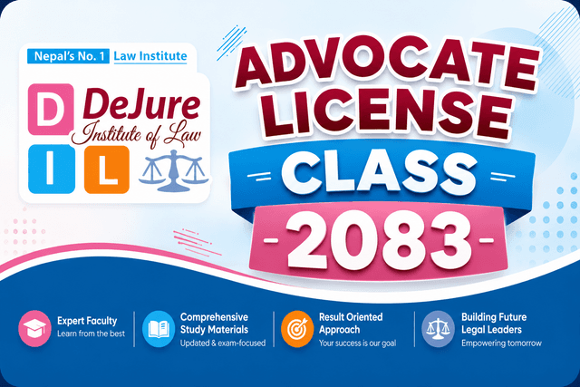 Advocate License Preparation Class 2083